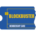 Blockbuster Membership Card